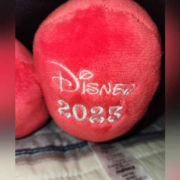 Disney Holiday Mickey 2023 and Minnie 2024 Plush Stuffed Animals NWT - Picture 5 of 11